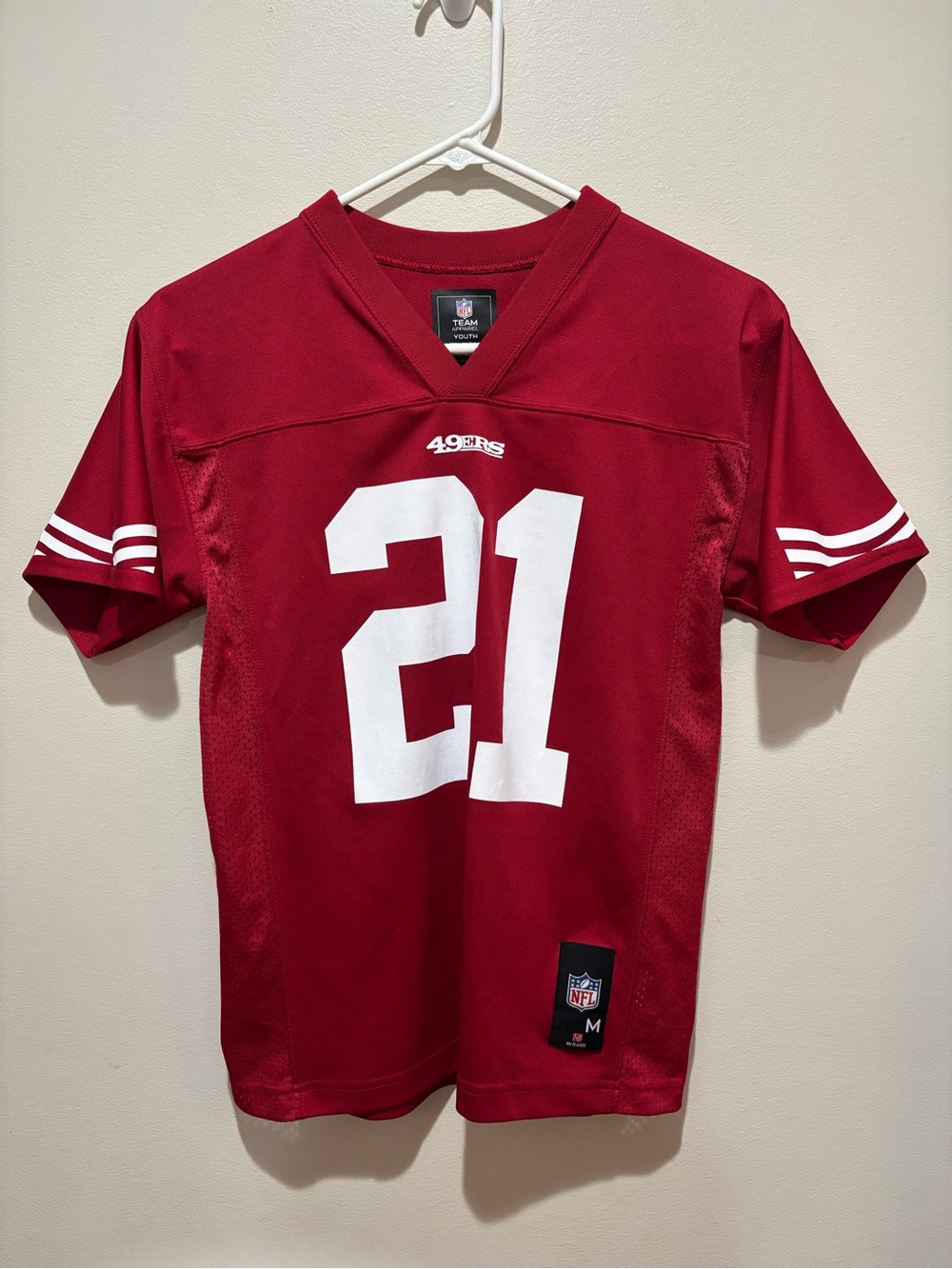 NFL San Francisco 49ers Frank Gore #21 Football Jersey Youth Medium